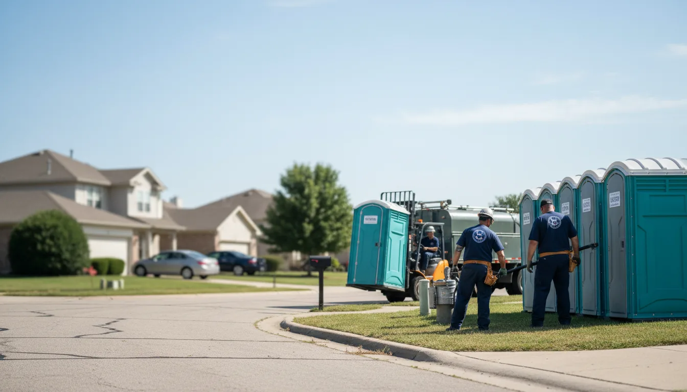 Porta Potty Rental in Sanger, TX near me